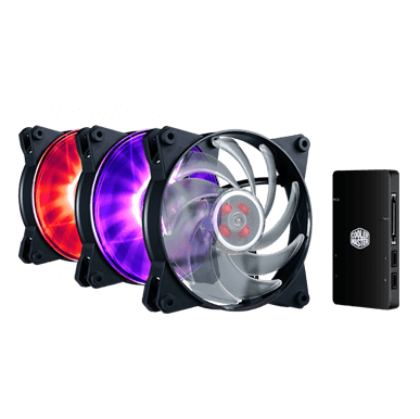 MasterFan Pro 120 Air Balance RGB 3in1 with RGB Led Controller