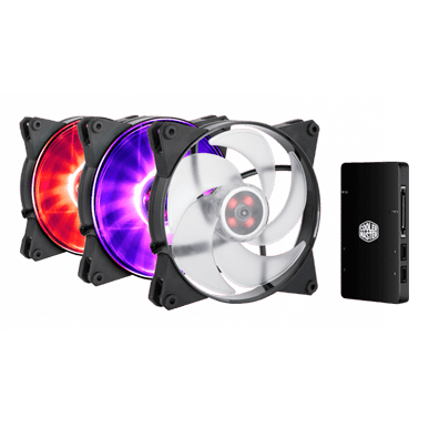 MasterFan Pro 140 Air Pressure RGB 3in1 with RGB Led Controller