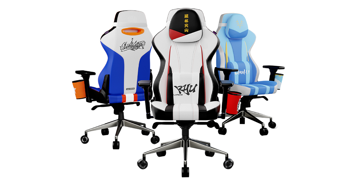 Caliber X2 SF6 Gaming Chair | Cooler Master Caliber X2 SF6 Gaming Chair | Cooler Master