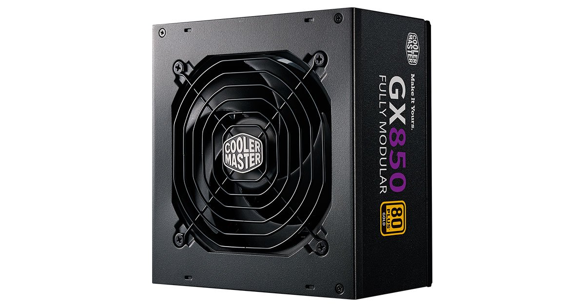 GX III Gold 750 | A sleek and clean GX series PSU | Cooler Master