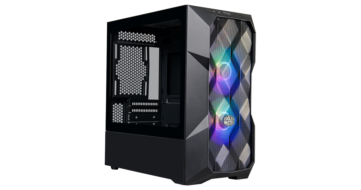 TORRE MICRO ATX COOLERMASTER TD300 MESH BLANCA - PC Montajes