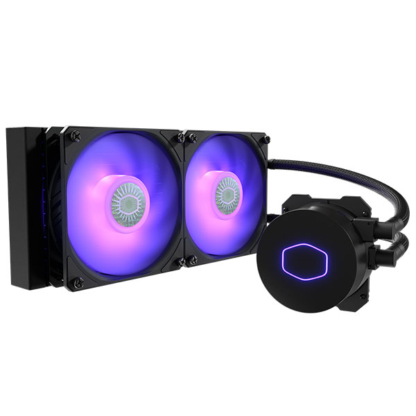 240mm CPU Water Cooler, ARGB CPU Liquid Cooler(AIO), All Intel & AMD  Compatible, High Efficiency CPU Radiator, 2×120mm PWM Fan for CPU Liquid  Cooling