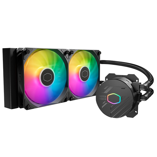 Cooler Master MasterLiquid 240L Core ARGB Dissipatore a Liquido per CPU -  Pompa Gen S a Doppia