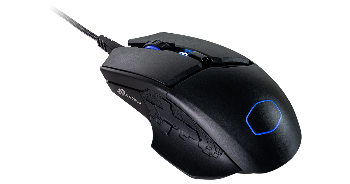 MM830, Cooler Master lance sa souris gaming MMO avec écran OLED - GinjFo