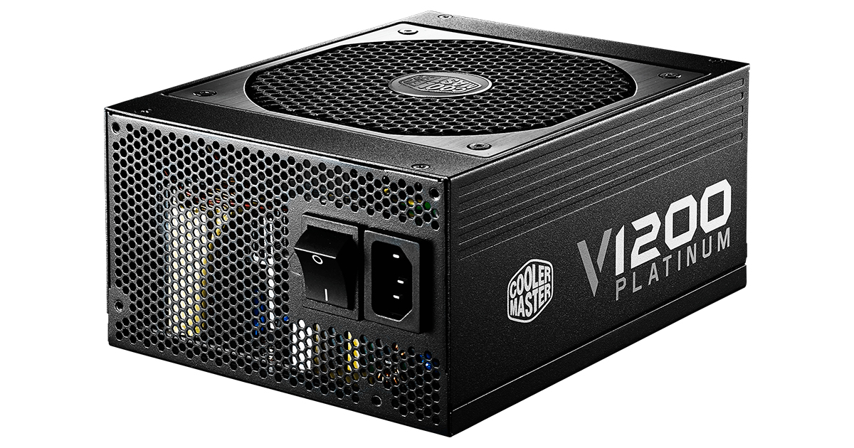 売り出しCoolerMaster V1200 Platinum PC電源ユニット 電源ユニット