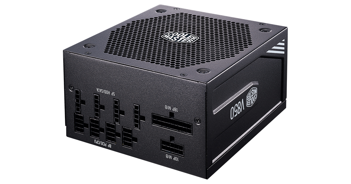 V850 Gold 850W Semi-Fanless Full-Modular Power Supply | Cooler Master