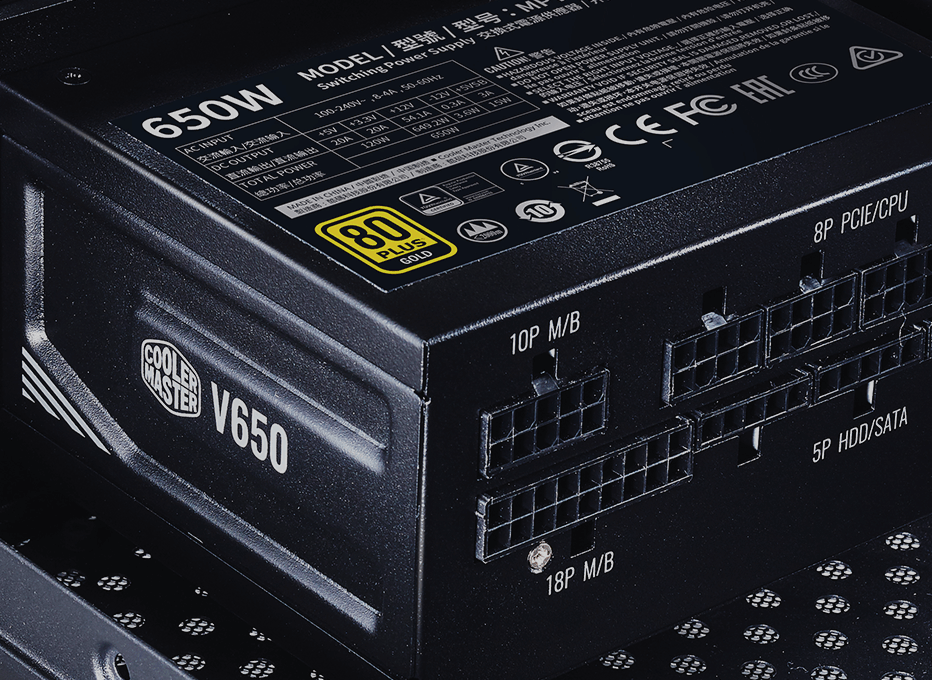 Cooler Master フルモジュラー式 850W SFX PC電源ユニット+